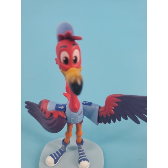 Disney Junior TOTS Tiny Ones Transport Service Freddy the Flamingo Cake Topper - Picture 3 of 8
